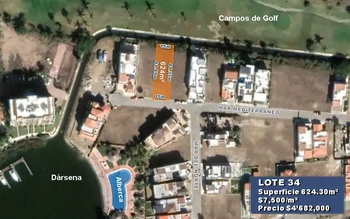 9_619 | TERRENO VENTA 624.30 m2  Priv. Puerta al Mar Marina MAZATLAN | Angulo Bienes Raíces