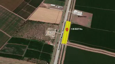 En Venta excelente Terreno Agroindustrial, Carretera Los Mochis-Topolobampo.